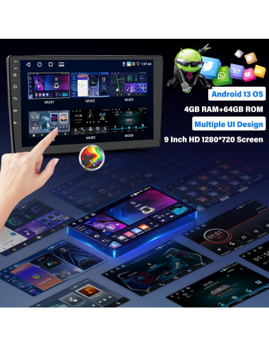 Radio de Coche Android 10.1" UNITOPSCI para Nissan Sentra 2013-2017