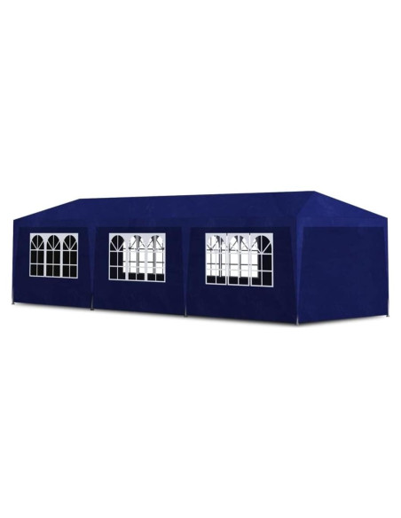Carpa de Fiesta GeoHome 9.0x3.0m Azul Resistente al Agua Carpa de Fiesta GeoHome 9.0x3.0m Azul Resistente al Agua