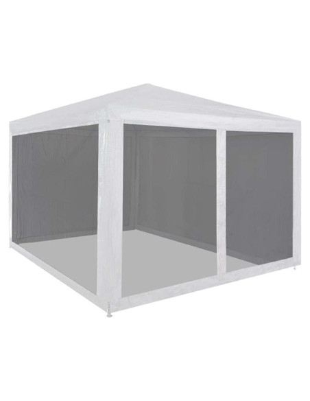 Carpa de Fiesta 2.99x2.99m ANYCHOLE con Paredes de Malla
