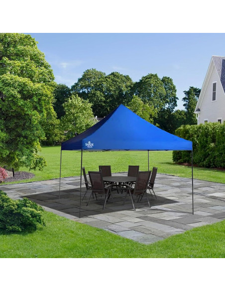 Carpa Plegable ShelterLogic 3.05x3.05m Azul para 12 Personas