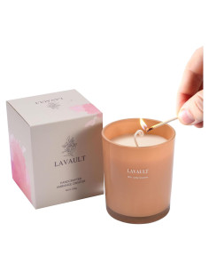 Vela Aromática Champán Lavault - Cera de Soja 100% Natural