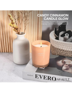 Vela Aromática Champán Lavault - Cera de Soja 100% Natural 2