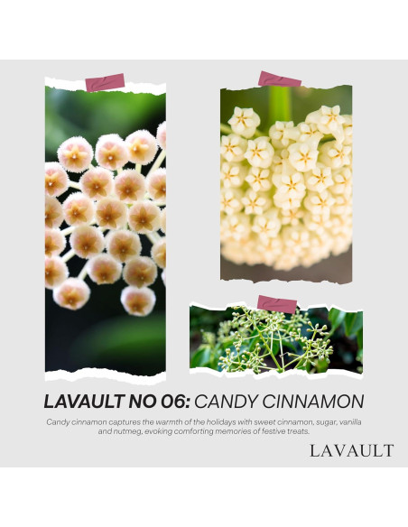 Vela Aromática Champán Lavault - Cera de Soja 100% Natural