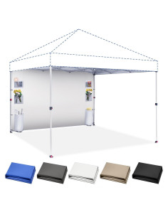 Pared Lateral CROWN SHADES 1.98x3.05m Impermeable UV