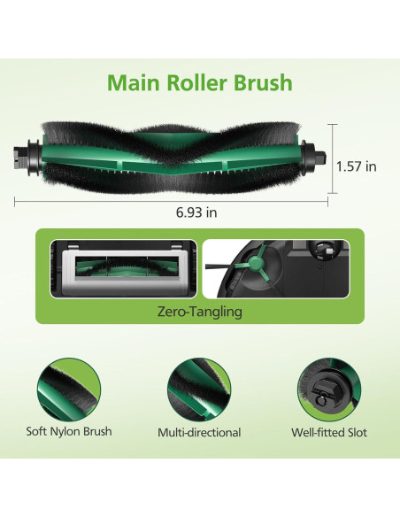 25 Piezas Repuesto iRobot Roomba Q0520 Q105 Accesorios