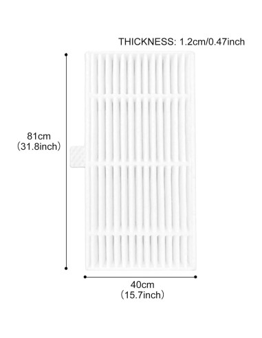 Filtros de Reemplazo HOgardenME para Aspiradora Robot BR150/BR151 - 10PCS