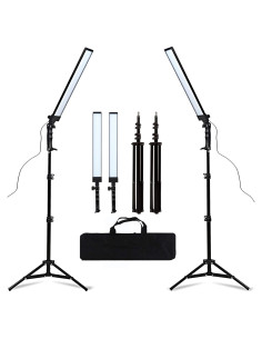 Kit de Iluminación LED GSKAIWEN 180 LED con Trípode 2m