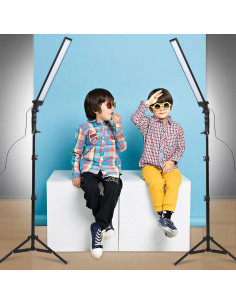 Kit de Iluminación LED GSKAIWEN 180 LED con Trípode 2m 2