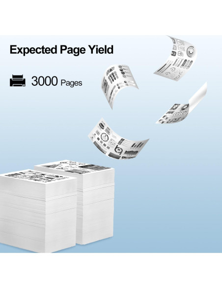 Tóner Compatible TN760 TN730 LEMERO UTRUST 2-Pack Negro