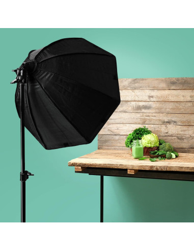 Kit de Iluminación Continua Softbox LimoStudio 2 Pack 27"