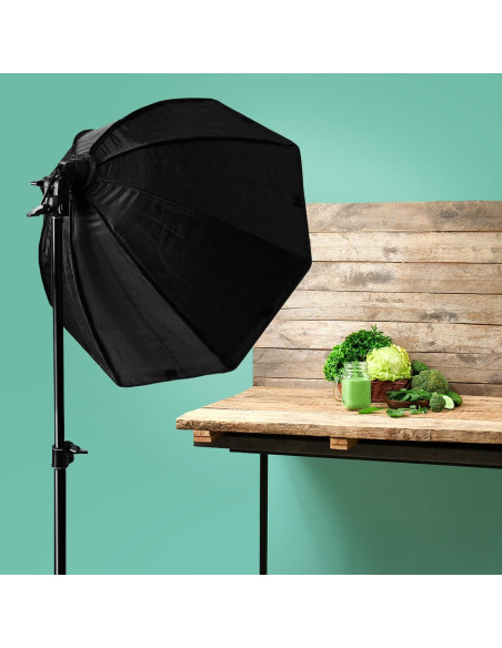 Kit de Iluminación Continua Softbox LimoStudio 2 Pack 27"