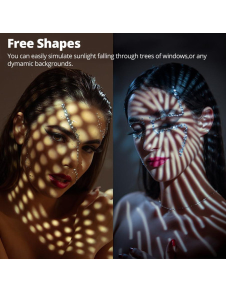 Snoot Óptico AMBITFUL AL-18 Pro con Montura Bowens y Lente 50mm Snoot Óptico AMBITFUL AL-18 Pro con Montura Bowens y Lente 50mm