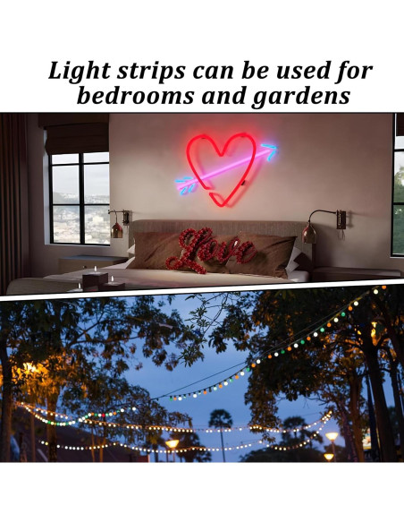 30 Clips de Montaje para Tiras LED TIESOME 5-6mm Translúcido