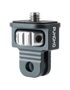 Adaptador de Montaje para Cámara PUKOKO 1/4" Aluminio CNC