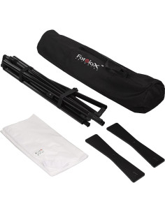 Kit de Fondo Portátil Completo Fotodiox 1.5x2.1m Difusor 2