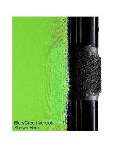 Kit de Fondo Portátil Completo Fotodiox 1.5x2.1m Difusor