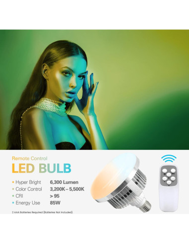 Kit de Iluminación Softbox Julius Studio 85W LED Regulable