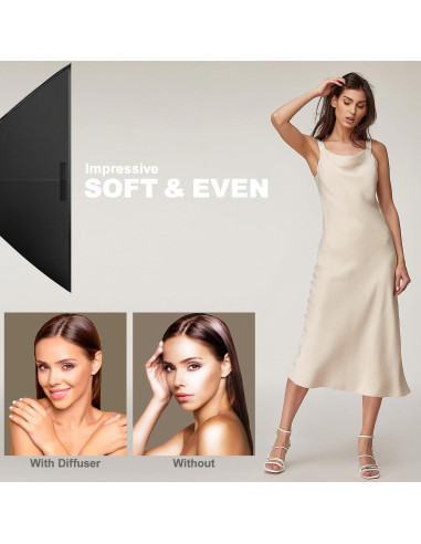 Kit de Iluminación Softbox Julius Studio 85W LED Regulable