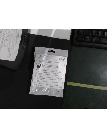 30 Clips de Montaje para Tiras LED TIESOME 5-6mm Translúcido