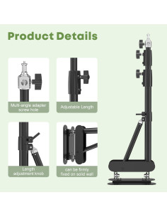 Brazo de Montaje en Pared LAVDASS 180cm Soporte de Cámara 2