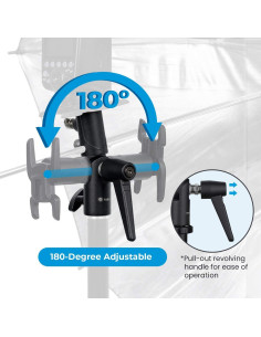 Soporte de Flash Ajustable TARION Tipo H para Luz y Softbox 2