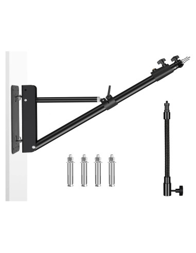 Brazo de Soporte Triangular Ajustable iFongsh 130cm para Luz