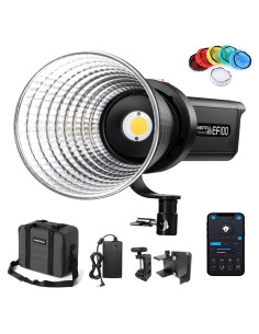 Luz de Video LED AMBITFUL EF100 100W 5600K CRI 95+ Control APP