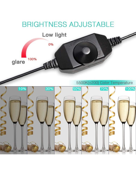 Caja de Fotos FOSITAN F60II 60x60cm Estudio Fotográfico LED