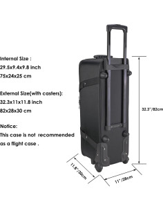 Funda Rodante MagicLine ML-B110 para Cámara y Trípodes 82x28x30 cm 2