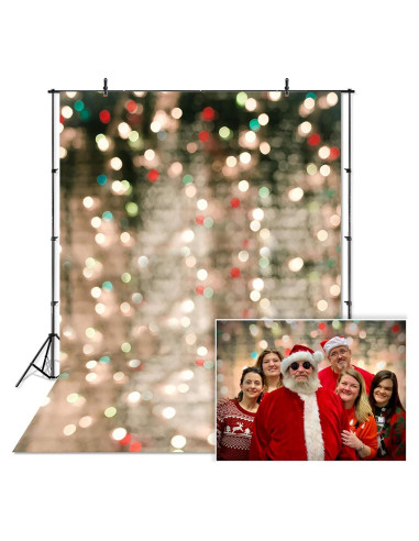 Fondo de Fotografía Bokeh Navidad Avezano 180x250 cm