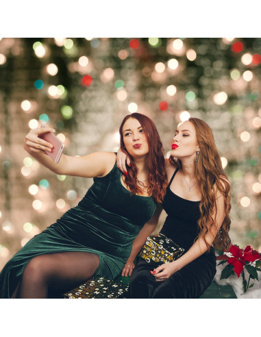 Fondo de Fotografía Bokeh Navidad Avezano 180x250 cm