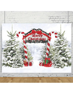 Fondo de Fotografía Navidad 210x150cm Vinilo MIXIANG 2