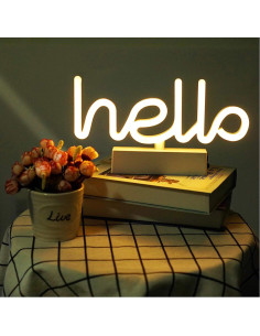 Luz Nocturna LED LoveNite Blanca Cálida USB y Batería 2