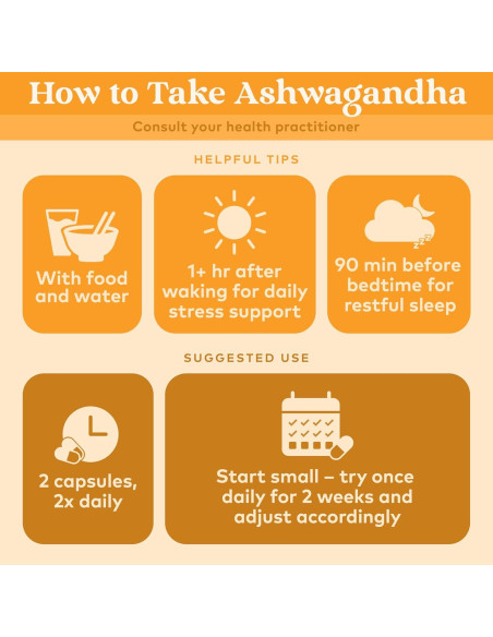 Cápsulas de Ashwagandha ORGANIC INDIA - 60 Unidades Veganas