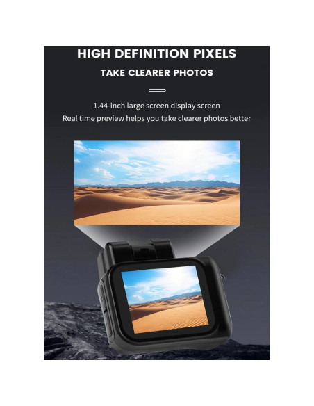 Mini Cámara de Llavero Diyeeni HD 1080P con 64GB