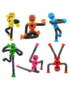 Juguete Sensorial Robot WUQR 6 Piezas Antiestrés para Niños