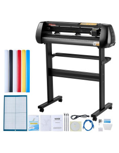 Máquina de Corte de Vinilo VEVOR 28" Mejorada con Software