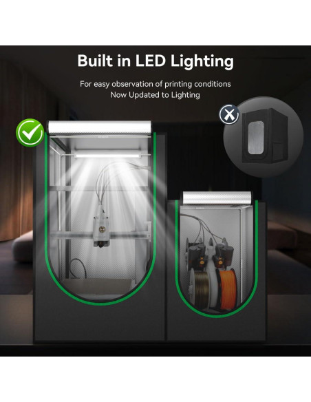 Cubierta Protectora para Impresora 3D Skouphy A1 y Ender 3