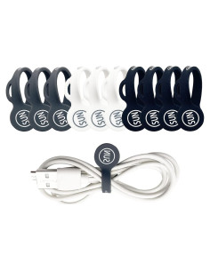 Organizadores de Cables Magnéticos SUNFICON 10 Piezas Silicona