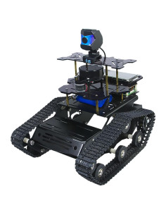 Kit de Coche Robot Inteligente AI XiaoR Geek con LIDAR y Pantalla 3.5"
