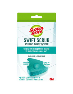 Almohadillas de Fregado Scotch-Brite Swift Scrub 2 Unidades