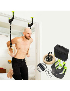 Barra de Dominadas Portátil Duonamic Eleviia 9 Piezas 2