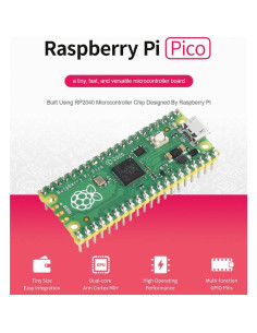 Raspberry Pi Pico con Encabezado Pre-soldado y Cable USB 2