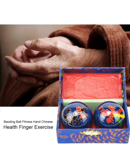 Bolas Baoding Xiaokeis 2 Pcs Verde Tai Ji - Ejercicio y Meditación