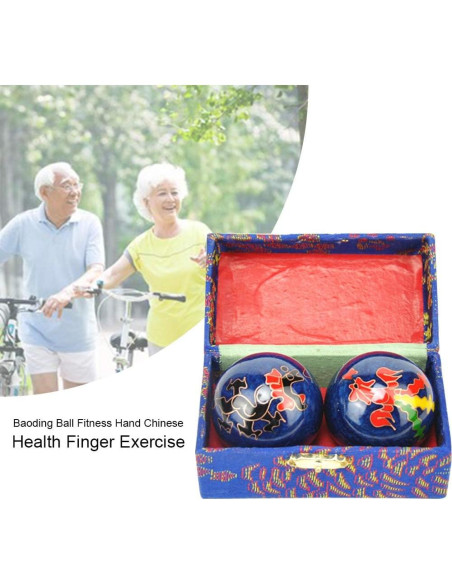 Bolas Baoding Xiaokeis 2 Pcs Verde Tai Ji - Ejercicio y Meditación