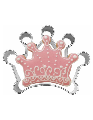 Cortador de Galletas Corona Grande Comais Acero Inoxidable