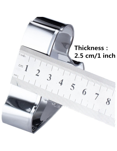 Cortador de Galletas Corona Grande Comais Acero Inoxidable