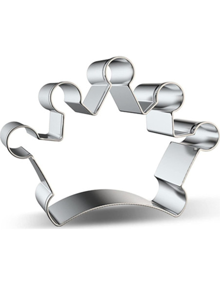 Cortador de Galletas Corona Grande Comais Acero Inoxidable