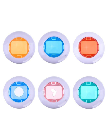 6 Filtros de Color Close-Up FoRapid para Fujifilm Mini 9/8/7S