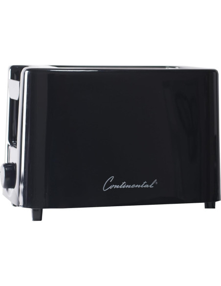 Tostadora 2 Rebanadas Continental Electric CE-TT019 Negra